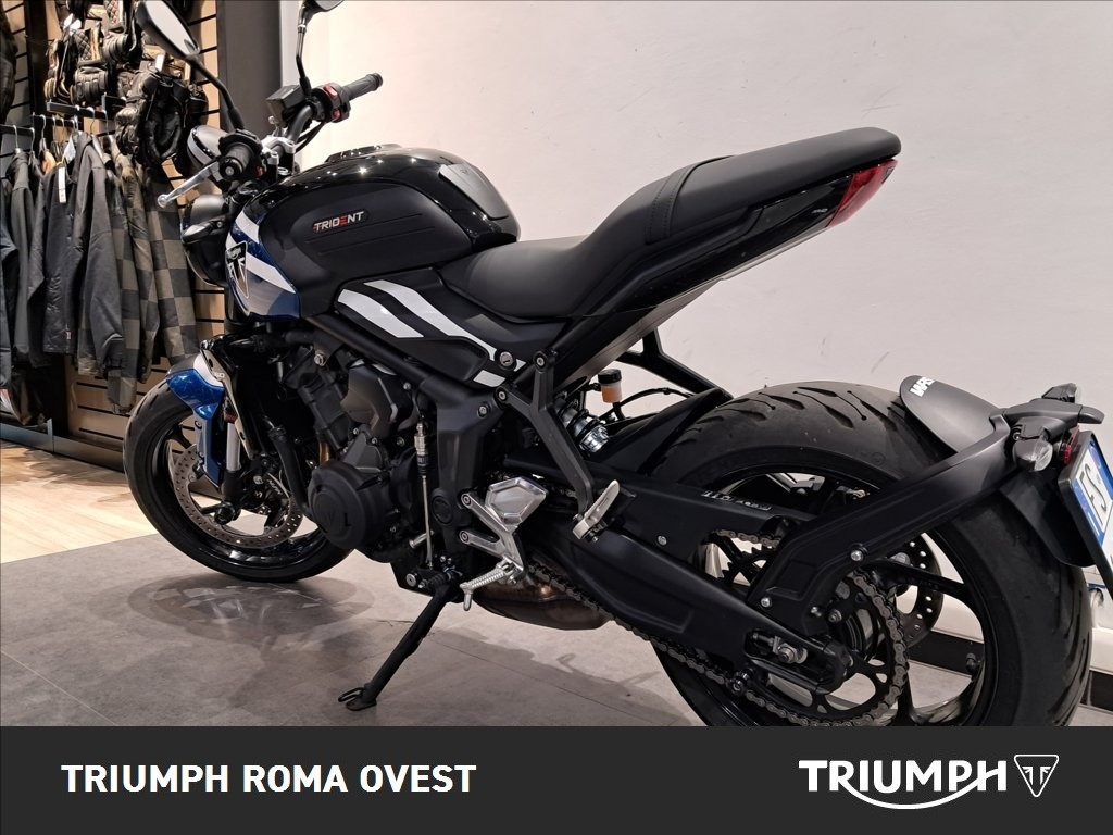TRIUMPH Trident 660 Cobalt Blue / Sapphire Black Abs
