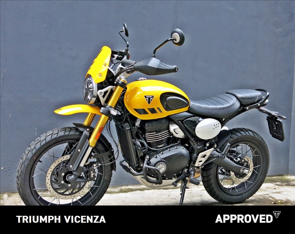 TRIUMPH Scrambler 400 XC Racing Yellow Abs