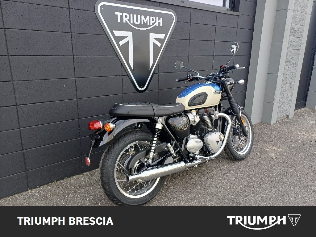 TRIUMPH Bonneville 1200 T120 Aegean Blue / New England White Abs my2