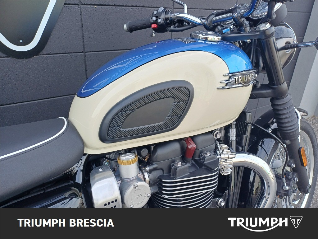 TRIUMPH Bonneville 1200 T120 Aegean Blue / New England White Abs my2