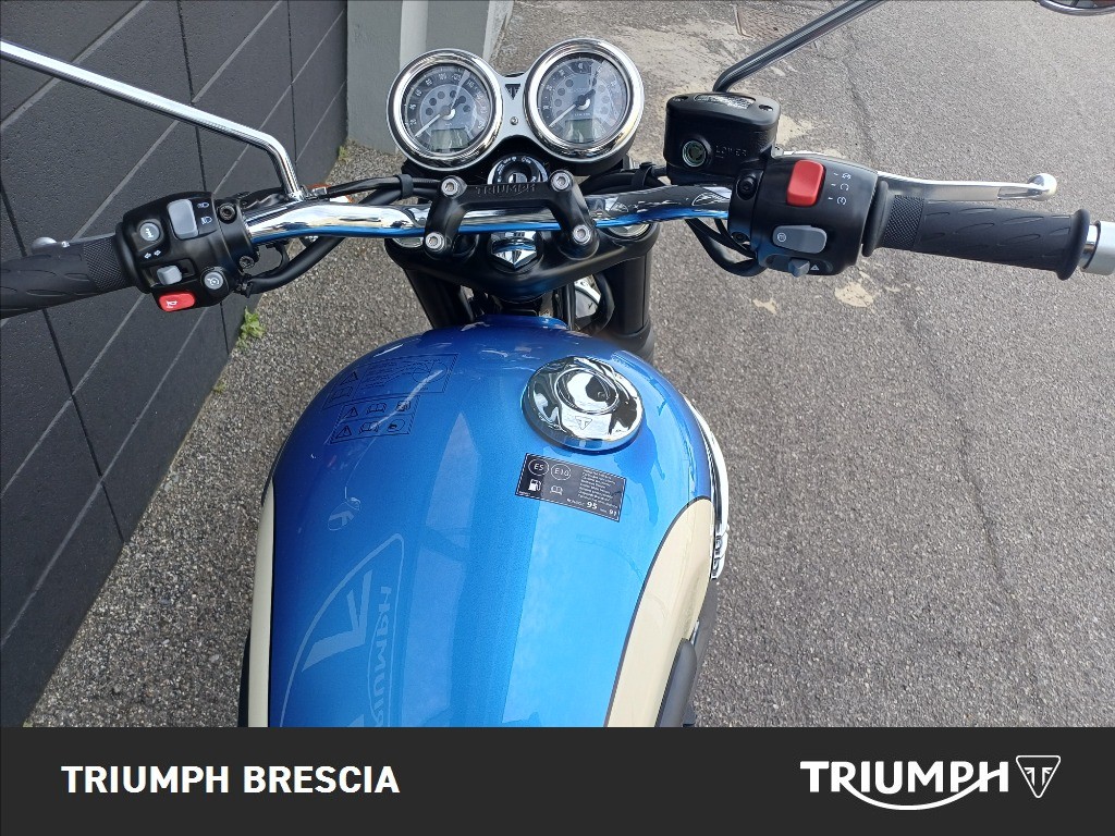 TRIUMPH Bonneville 1200 T120 Aegean Blue / New England White Abs my2