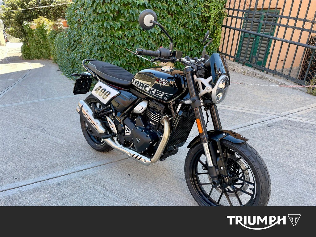 TRIUMPH Tracker 400 Phantom Black Abs