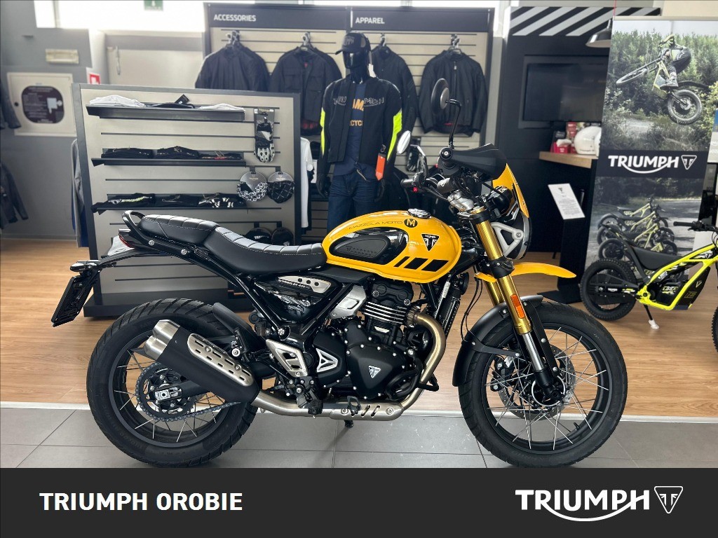 TRIUMPH Scrambler 400 XC Racing Yellow Abs