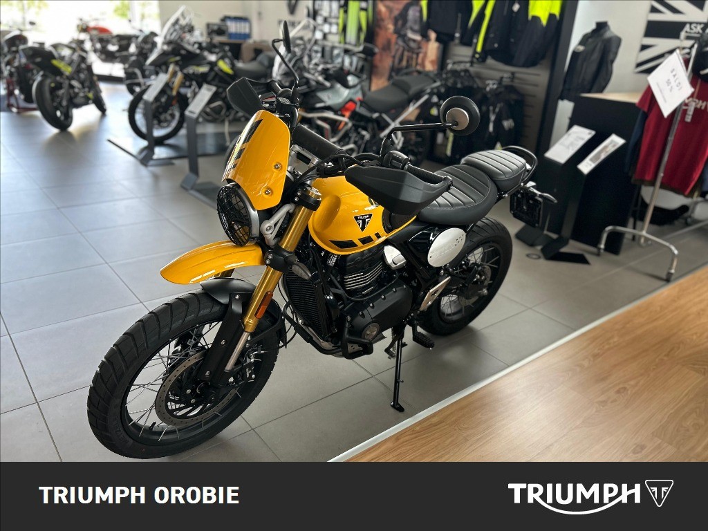 TRIUMPH Scrambler 400 XC Racing Yellow Abs