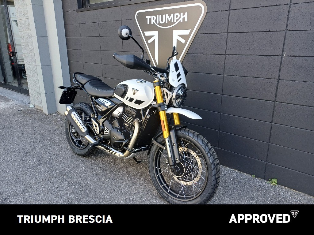 TRIUMPH Scrambler 400 XC Vanilla White Abs