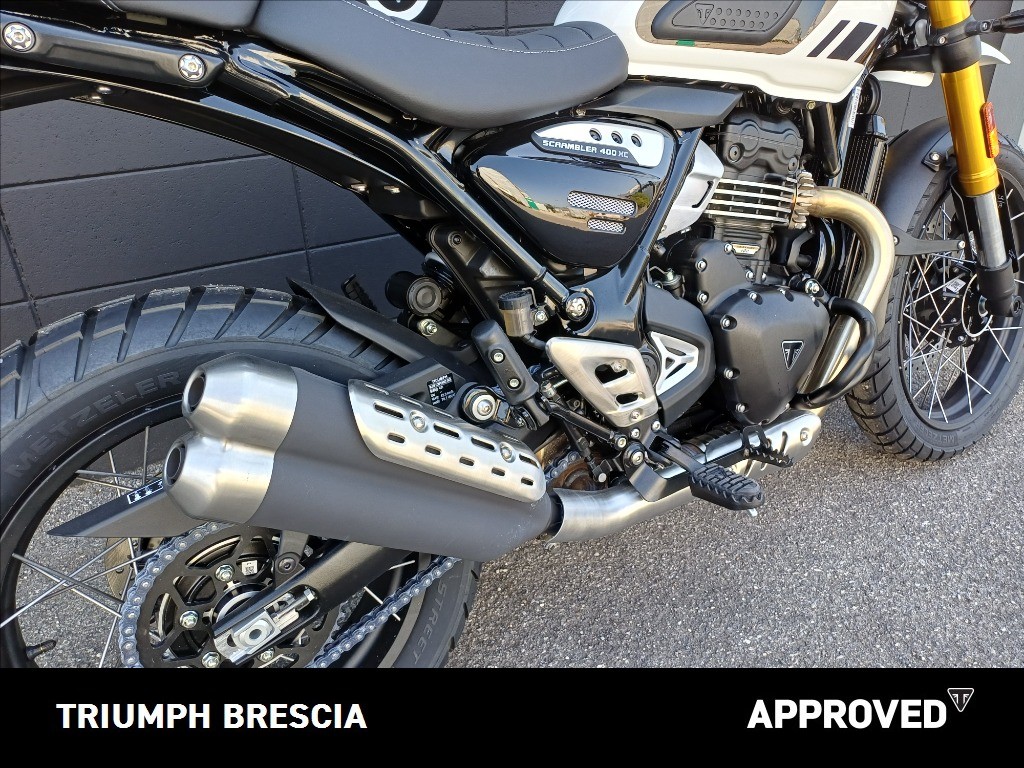 TRIUMPH Scrambler 400 XC Vanilla White Abs