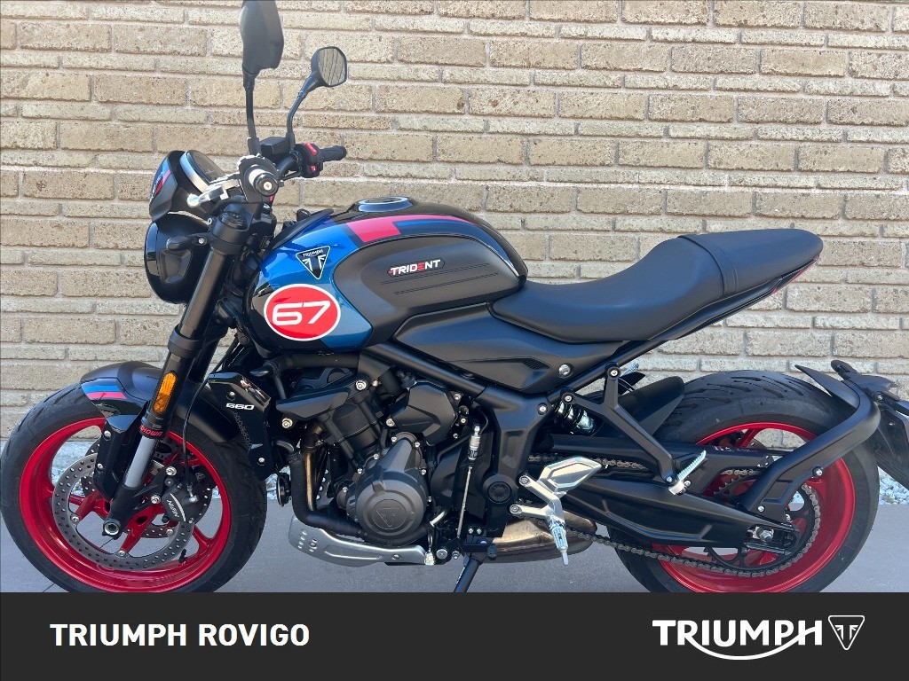 TRIUMPH Trident 660 Triple Tribute dep.A2 Abs