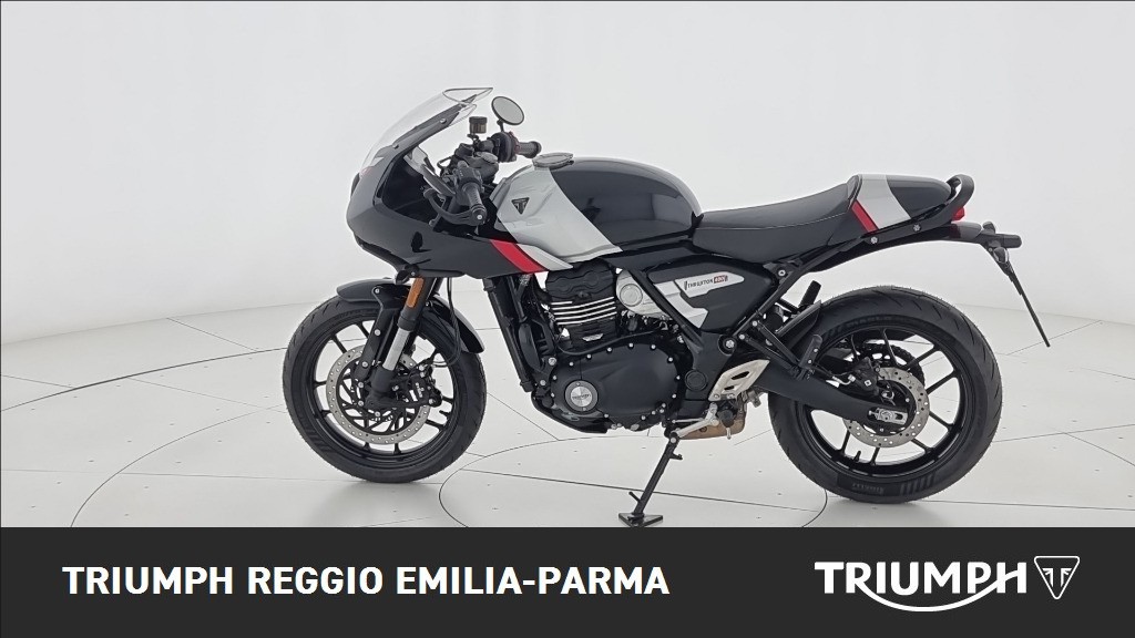 TRIUMPH Thruxton 400 Phantom Black / Aluminium Silver Abs