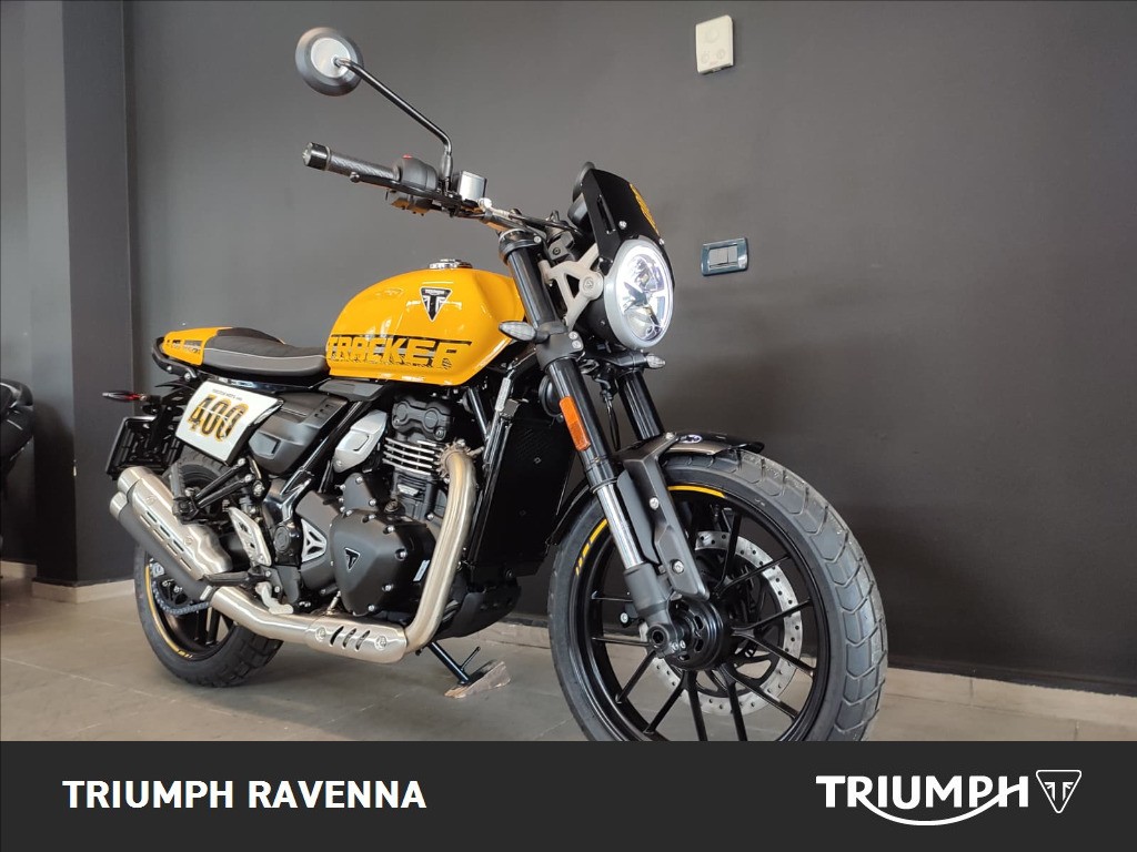 TRIUMPH Tracker 400 Racing Yellow Abs