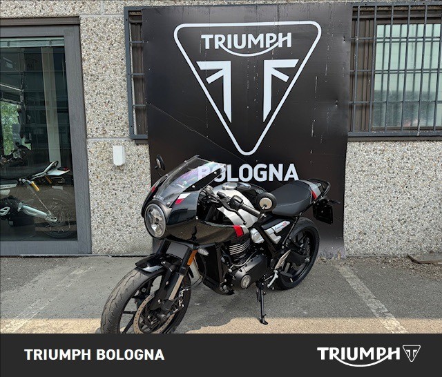 TRIUMPH Thruxton 400 Phantom Black / Aluminium Silver Abs