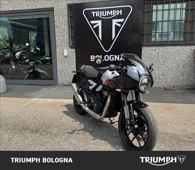 TRIUMPH Thruxton 400 Phantom Black / Aluminium Silver Abs