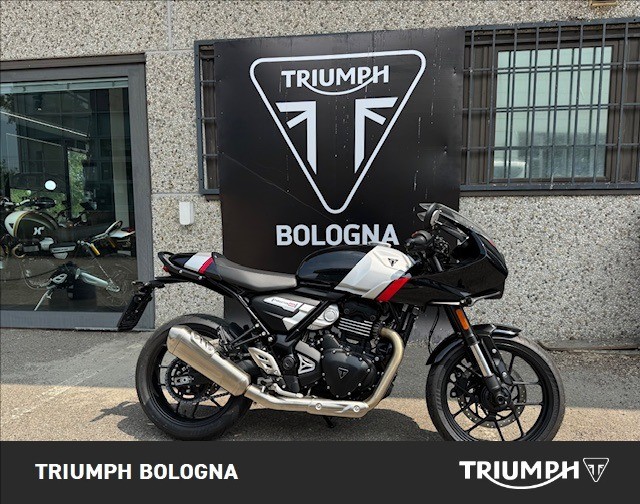 TRIUMPH Thruxton 400 Phantom Black / Aluminium Silver Abs