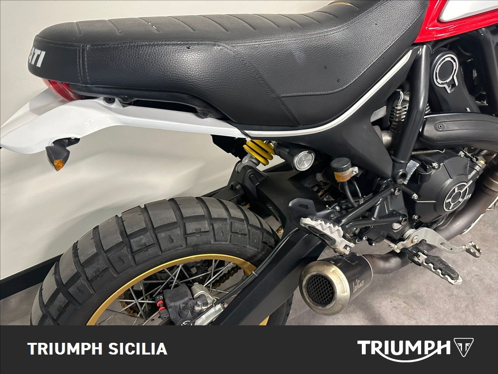 DUCATI Scrambler 800 Desert Sled Red