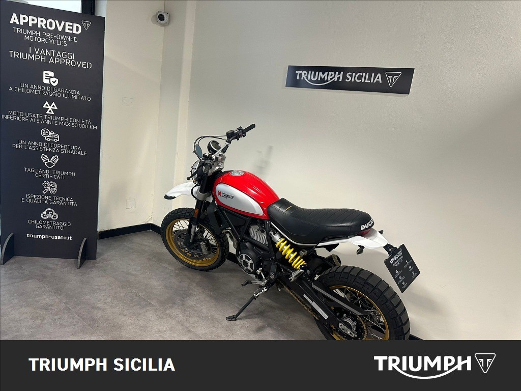 DUCATI Scrambler 800 Desert Sled Red
