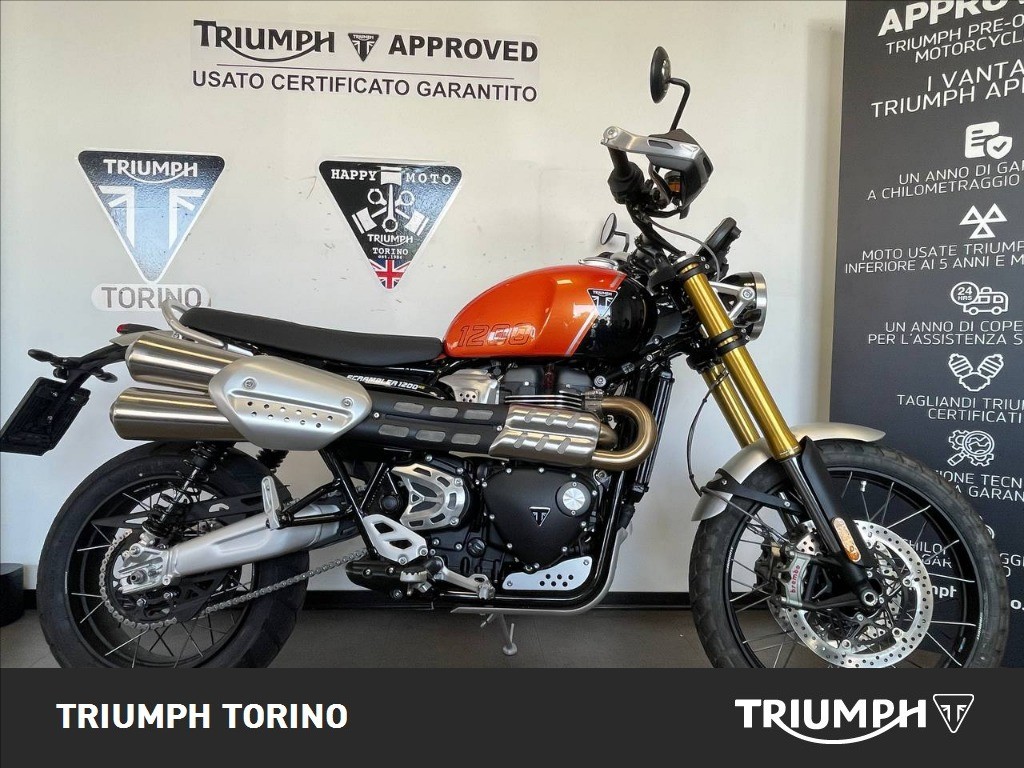 TRIUMPH Scrambler 1200 XE Baja Orange/Phantom Black Abs