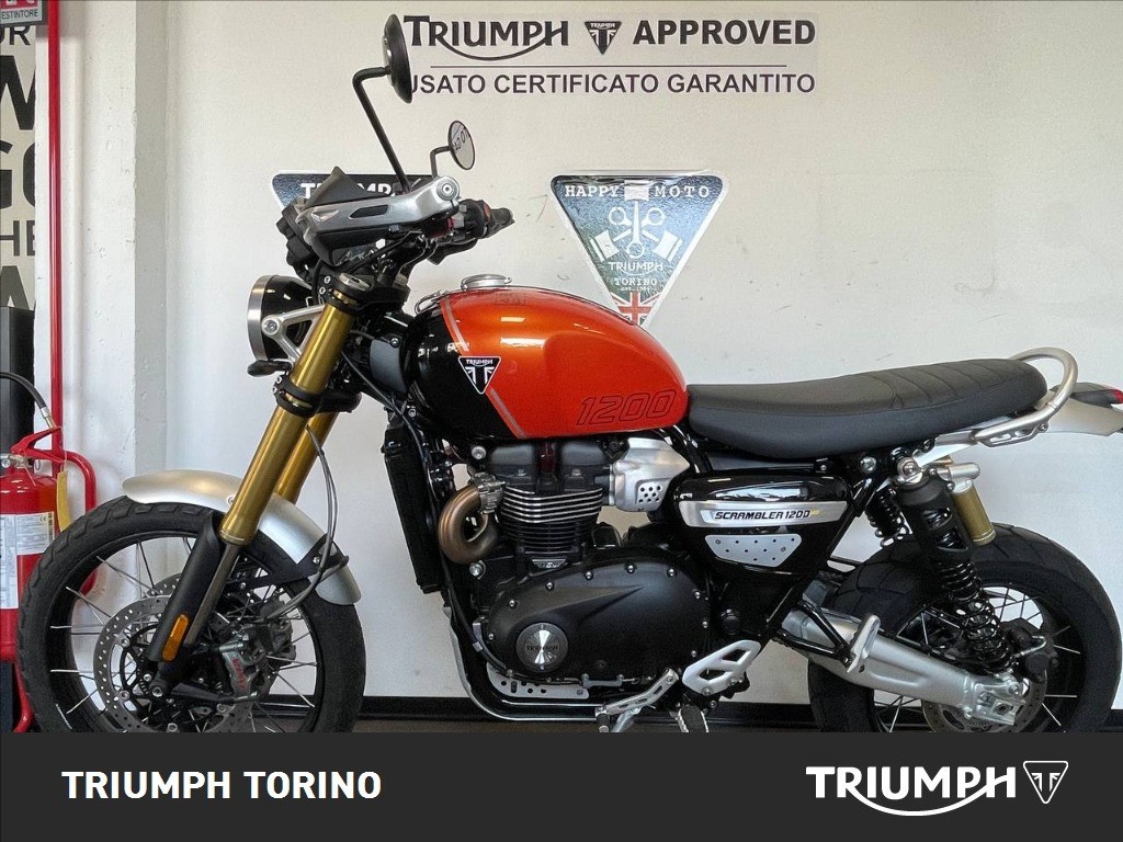 TRIUMPH Scrambler 1200 XE Baja Orange/Phantom Black Abs