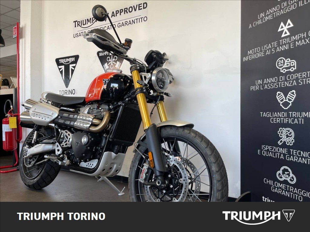 TRIUMPH Scrambler 1200 XE Baja Orange/Phantom Black Abs
