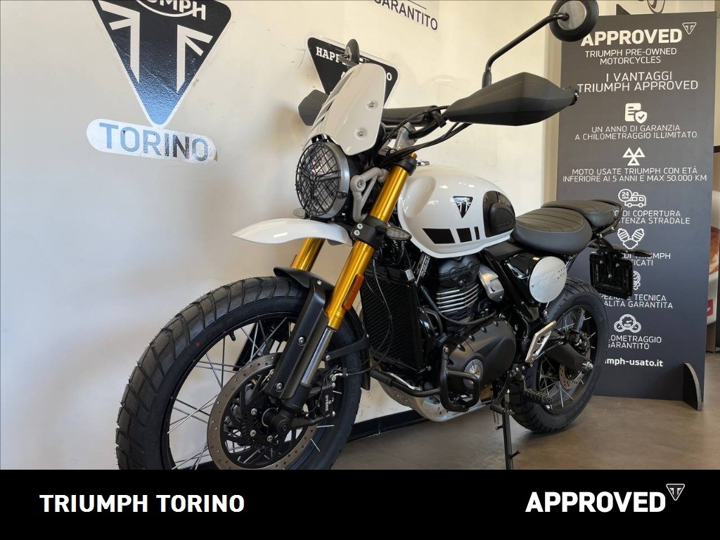 TRIUMPH Scrambler 400 XC Vanilla White Abs