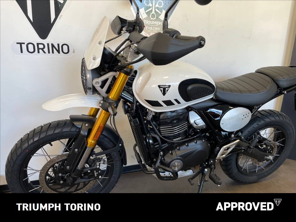 TRIUMPH Scrambler 400 XC Vanilla White Abs