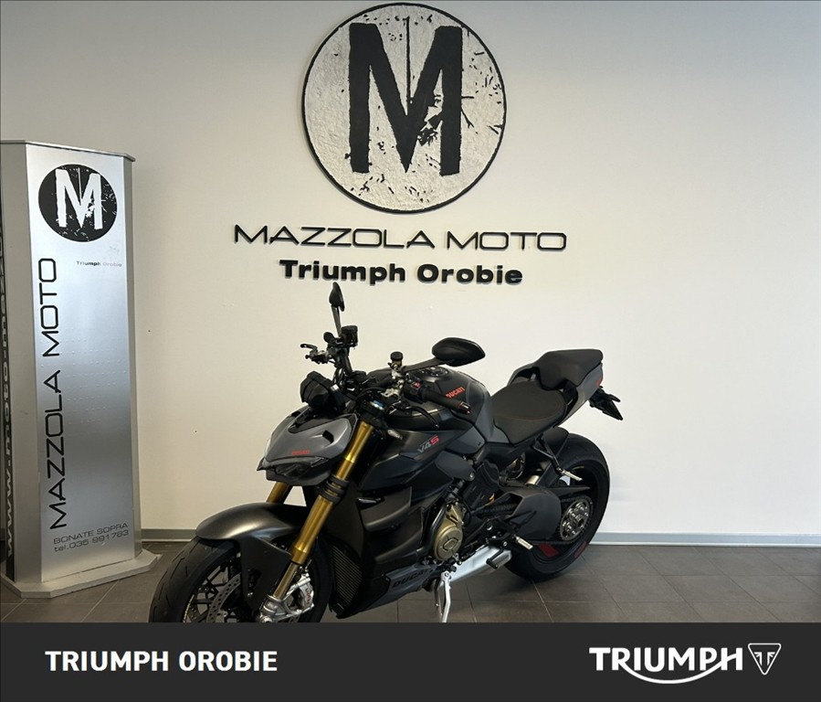 DUCATI Streetfighter V4 1100 S grey nero