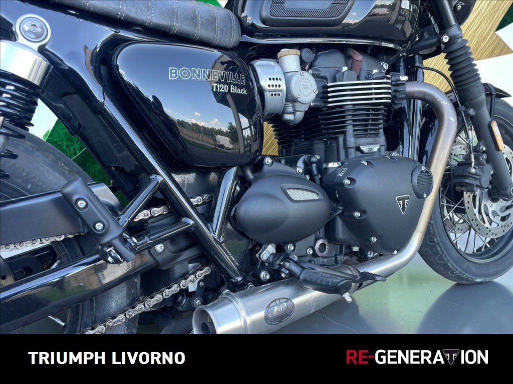 TRIUMPH Bonneville 1200 T120 Black Abs #6