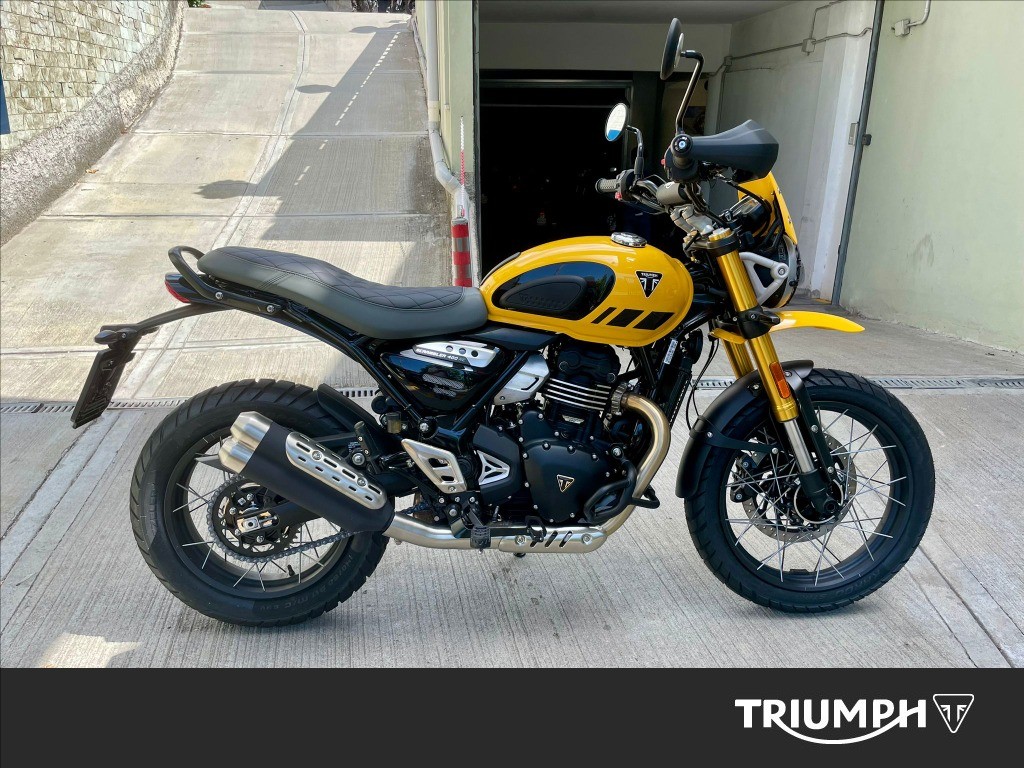 TRIUMPH Scrambler 400 XC Racing Yellow Abs