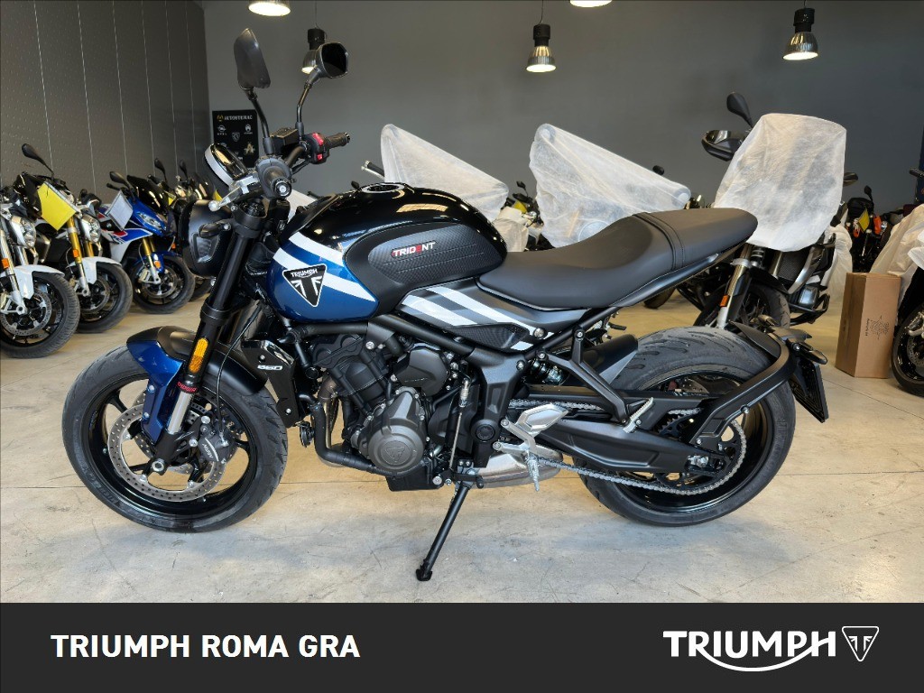 TRIUMPH Trident 660 Cobalt Blue / Sapphire Black Abs