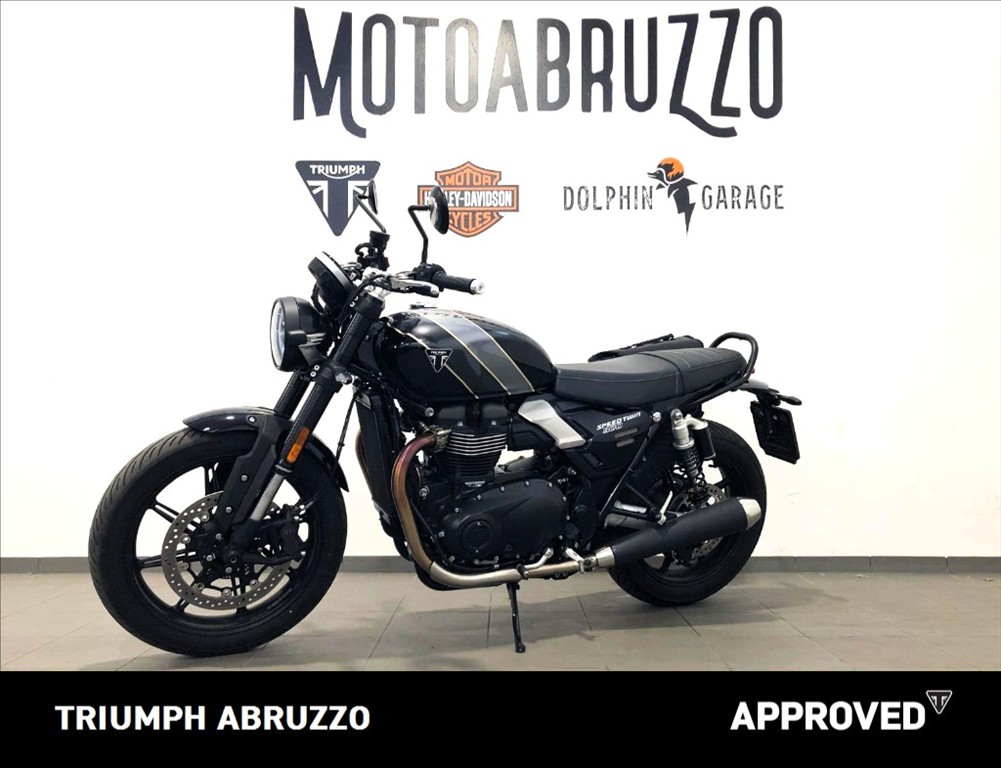 TRIUMPH Speed Twin 900 Phantom Black/Aurum Gold Abs