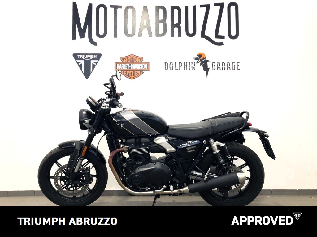 TRIUMPH Speed Twin 900 Phantom Black/Aurum Gold Abs