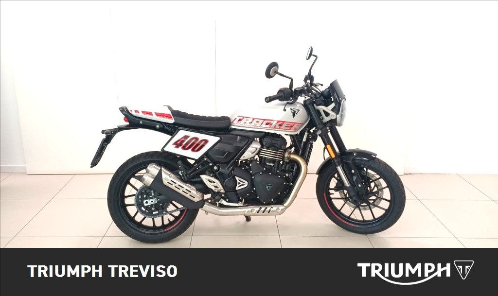 TRIUMPH Tracker 400 Aluminium Silver Abs
