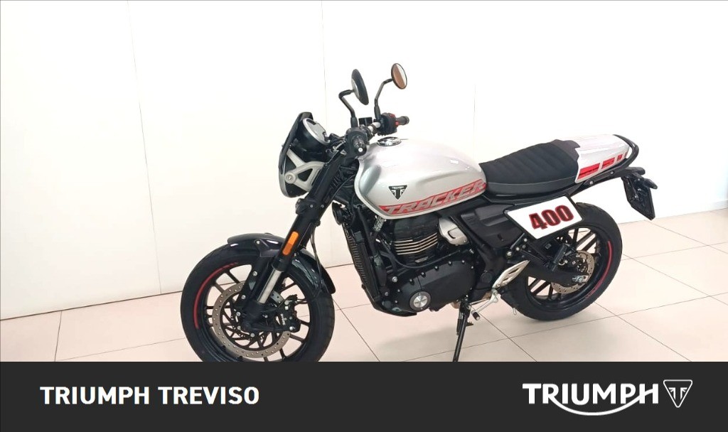 TRIUMPH Tracker 400 Aluminium Silver Abs