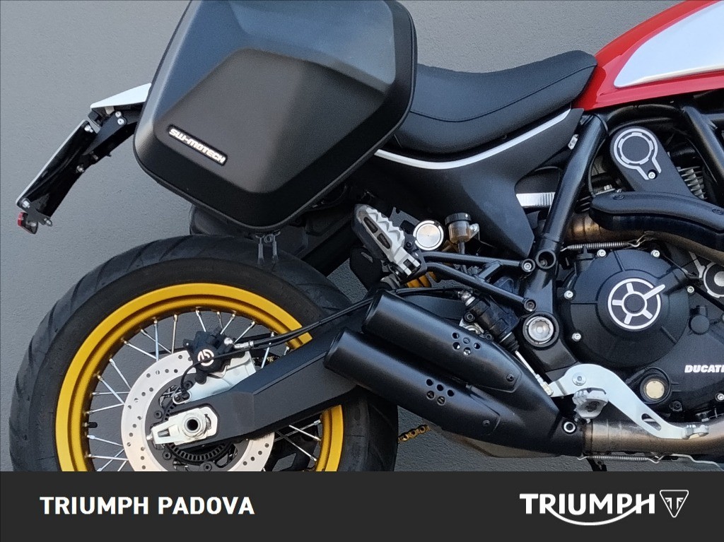 DUCATI Scrambler 800 Desert Sled Red