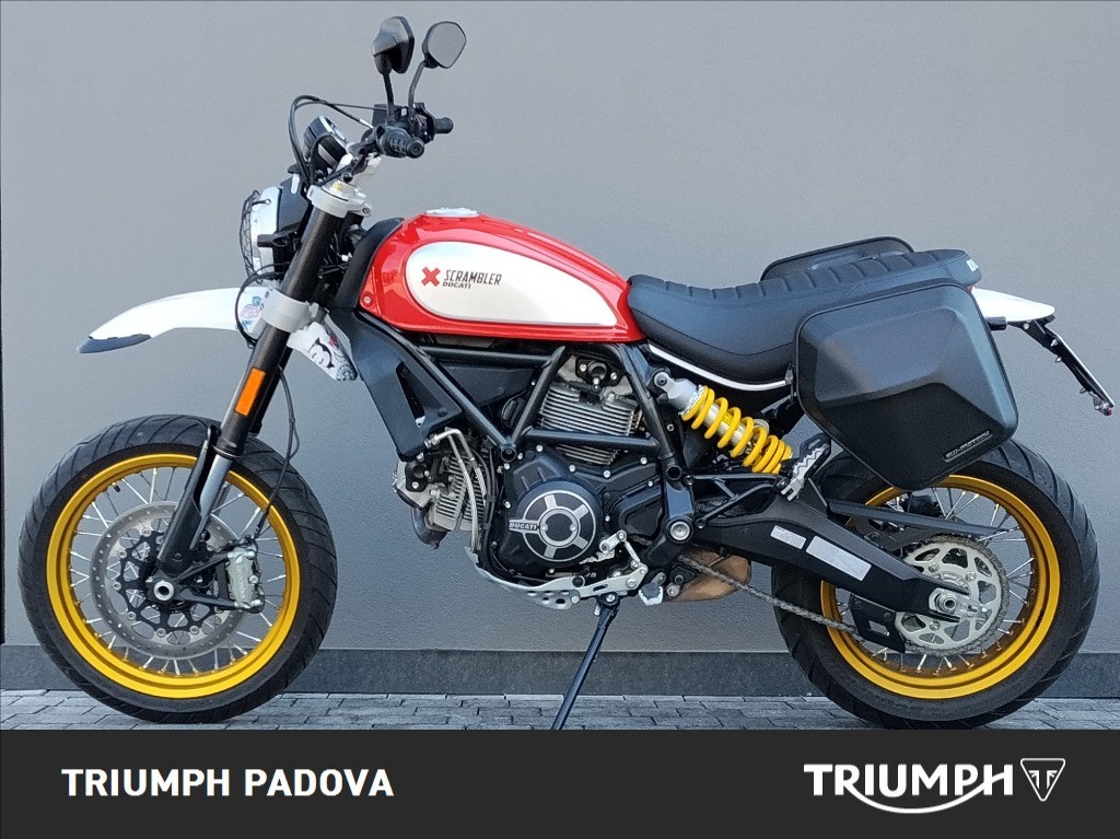 DUCATI Scrambler 800 Desert Sled Red
