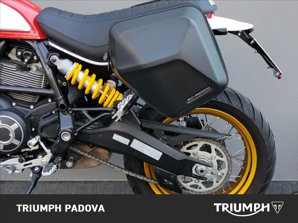 DUCATI Scrambler 800 Desert Sled Red