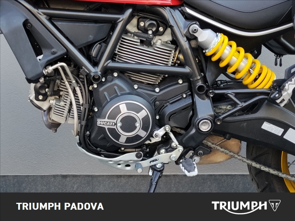 DUCATI Scrambler 800 Desert Sled Red