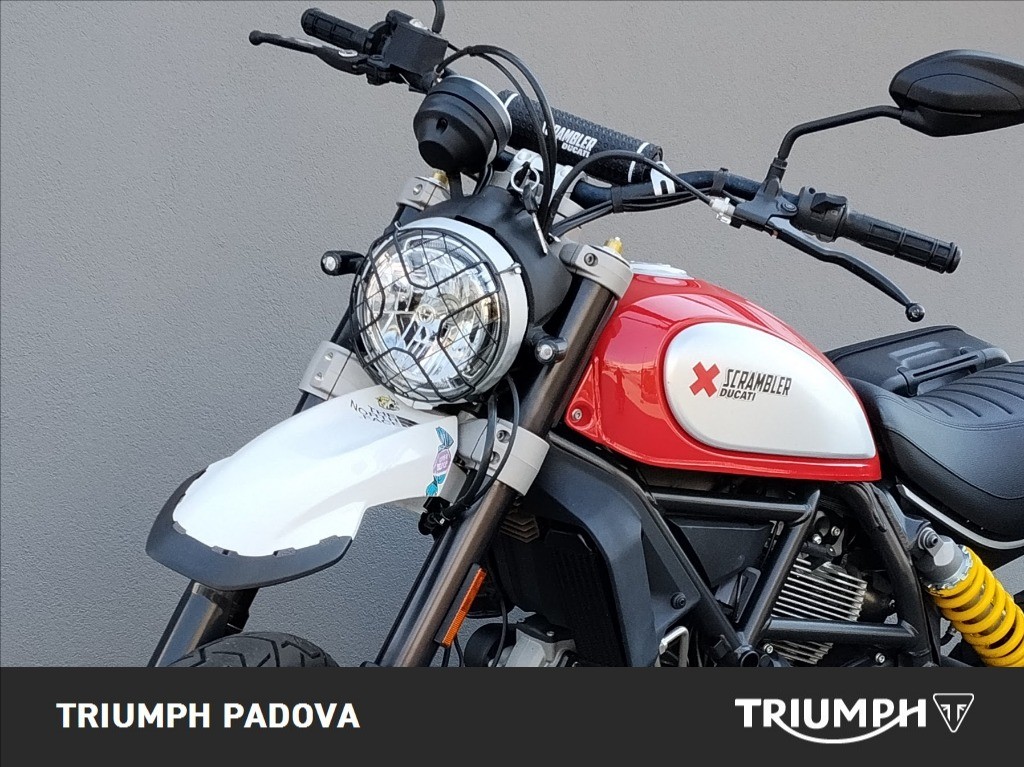 DUCATI Scrambler 800 Desert Sled Red
