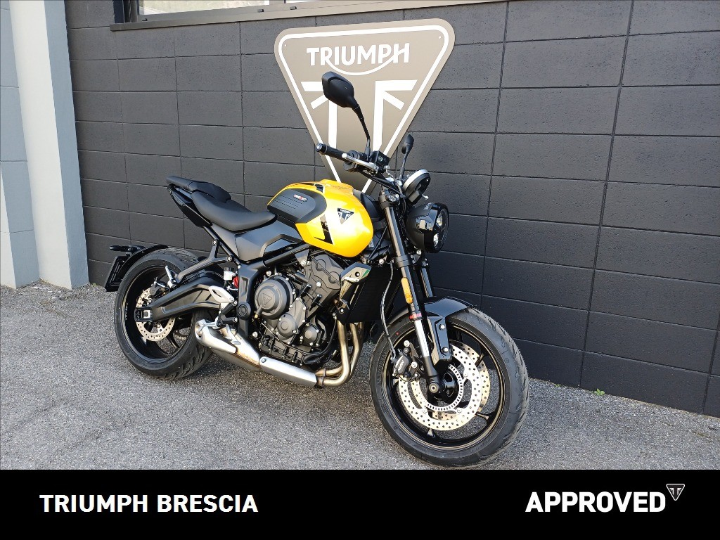 TRIUMPH Trident 660 Cosmic Yellow Abs