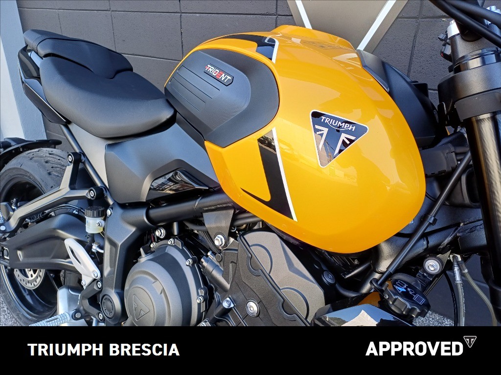 TRIUMPH Trident 660 Cosmic Yellow Abs