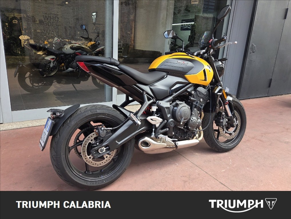 TRIUMPH Trident 660 Cosmic Yellow / Sapphire Black Abs