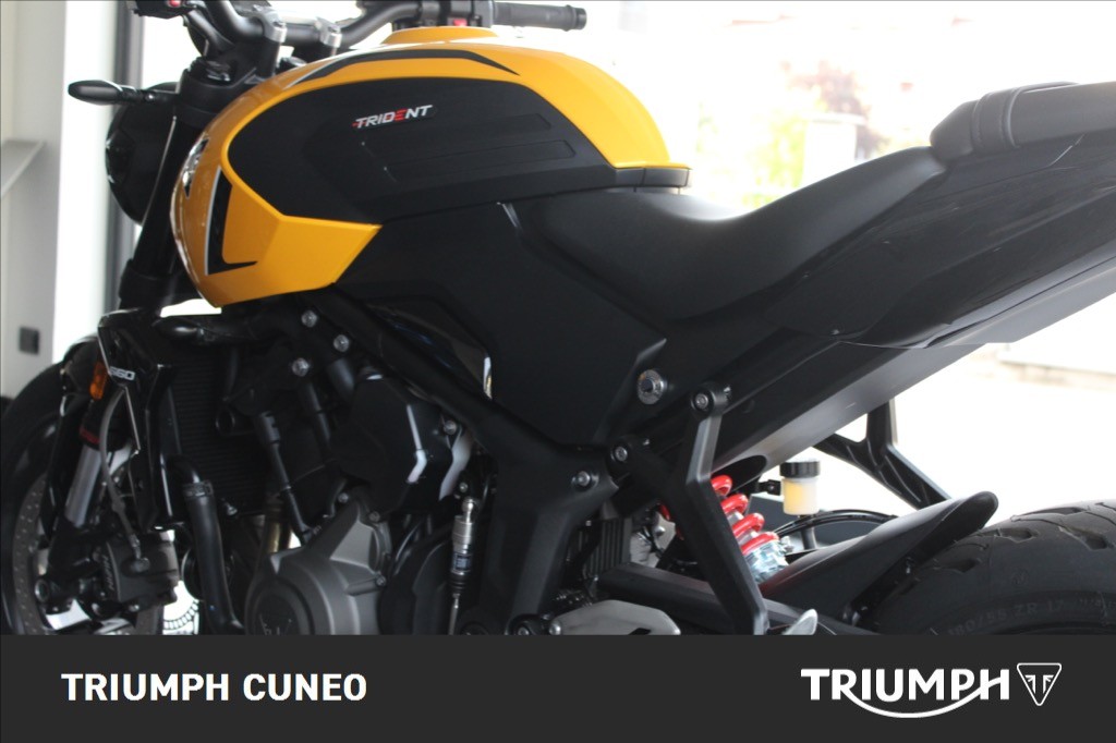 TRIUMPH Trident 660 Cosmic Yellow Abs