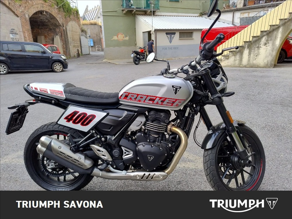 TRIUMPH Tracker 400 Aluminium Silver Abs