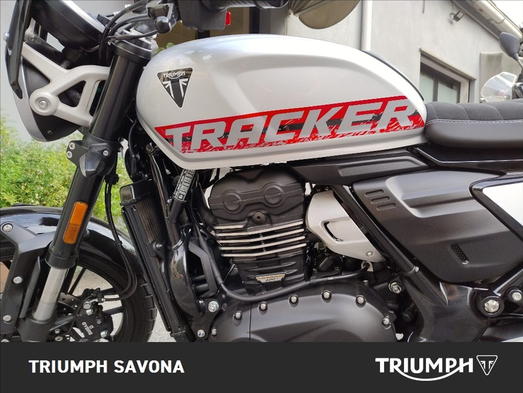 TRIUMPH Tracker 400 Aluminium Silver Abs