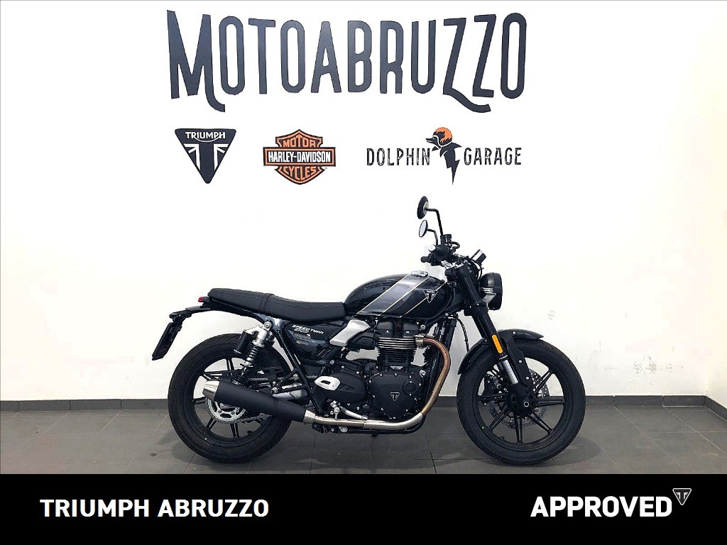 TRIUMPH Speed Twin 900 Phantom Black/Aurum Gold Abs