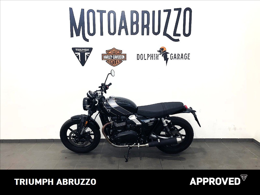 TRIUMPH Speed Twin 900 Phantom Black/Aurum Gold Abs