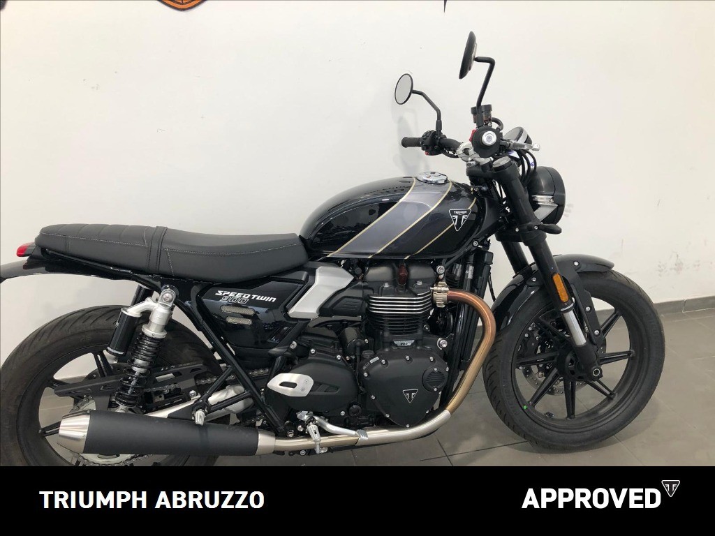 TRIUMPH Speed Twin 900 Phantom Black/Aurum Gold Abs