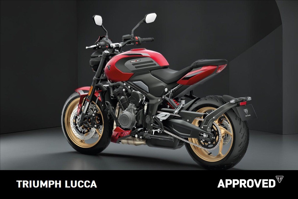 TRIUMPH Trident 800 Carnival Red Abs