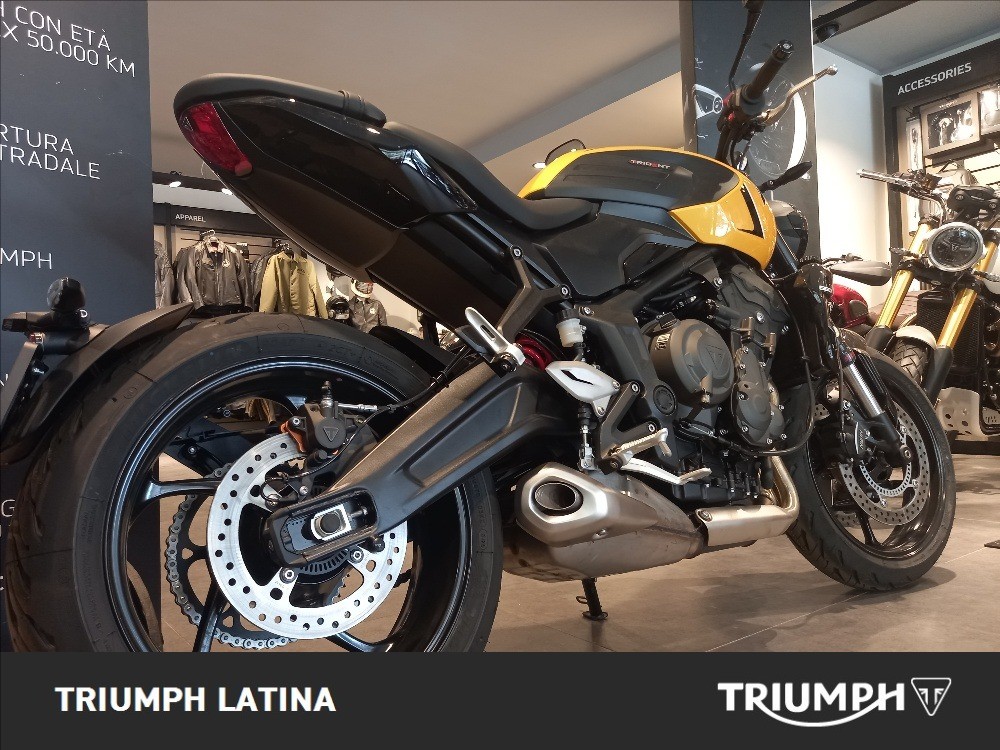 TRIUMPH Trident 660 Cosmic Yellow Abs