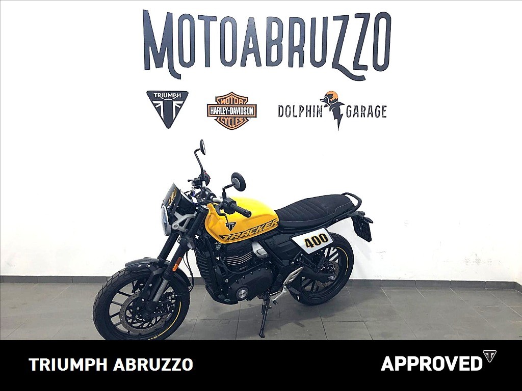 TRIUMPH Tracker 400 Racing Yellow Abs