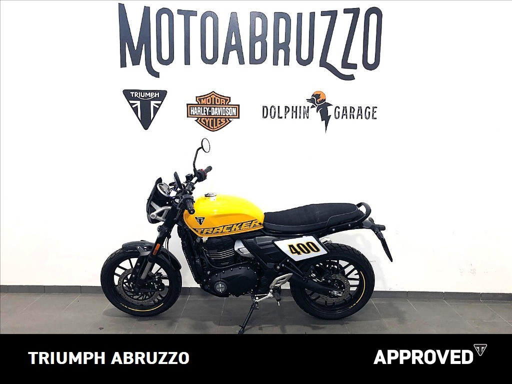 TRIUMPH Tracker 400 Racing Yellow Abs