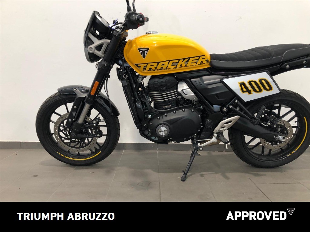 TRIUMPH Tracker 400 Racing Yellow Abs